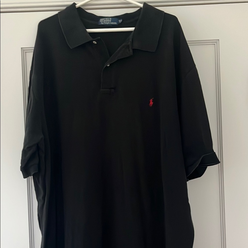 Polo by Ralph Lauren Men's Black Polo Shirt
